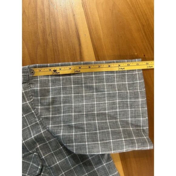 Orvis Men’s Short Sleeve Shirt. Button Down. Grey Plaid. XXL - Picture 8 of 8